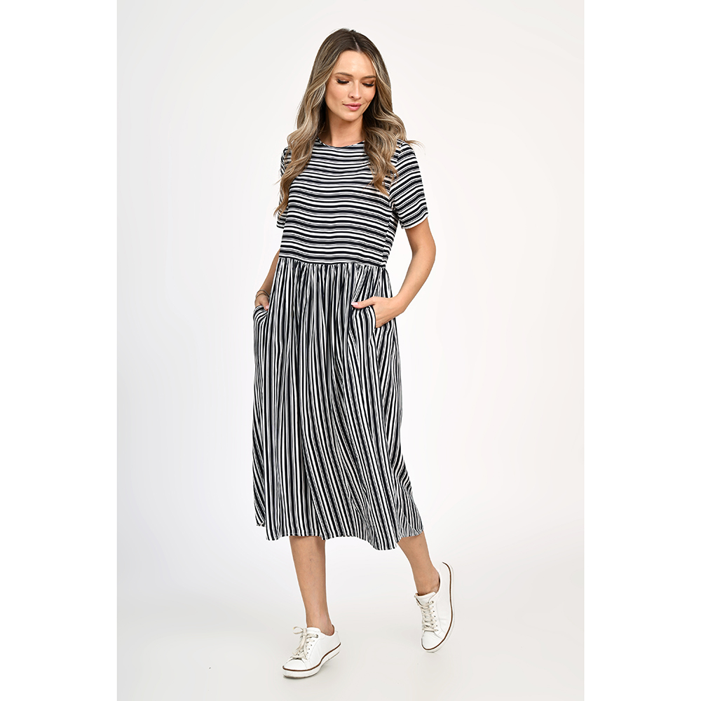 Rochie Dama, Eranthe, Stripes V314 - 1 | YEO